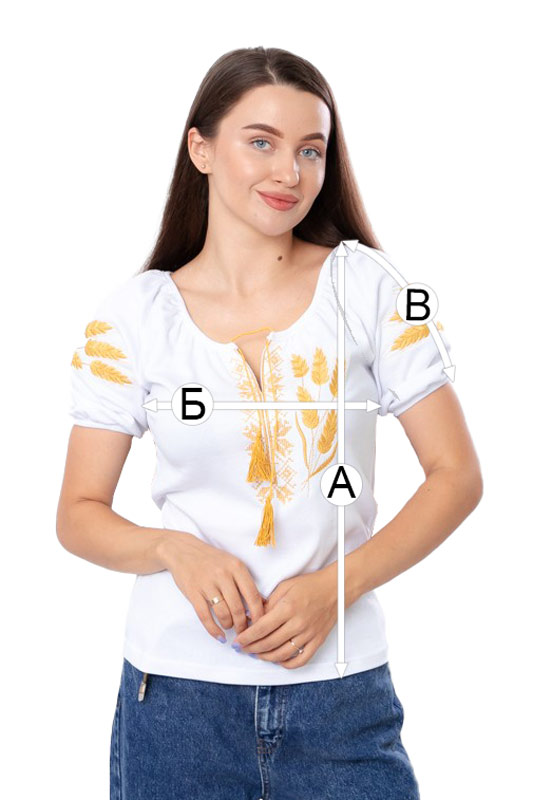 Вишиванка жіноча з коротким рукавом