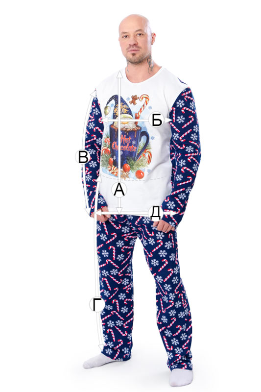 Піжама чоловіча "Family look"