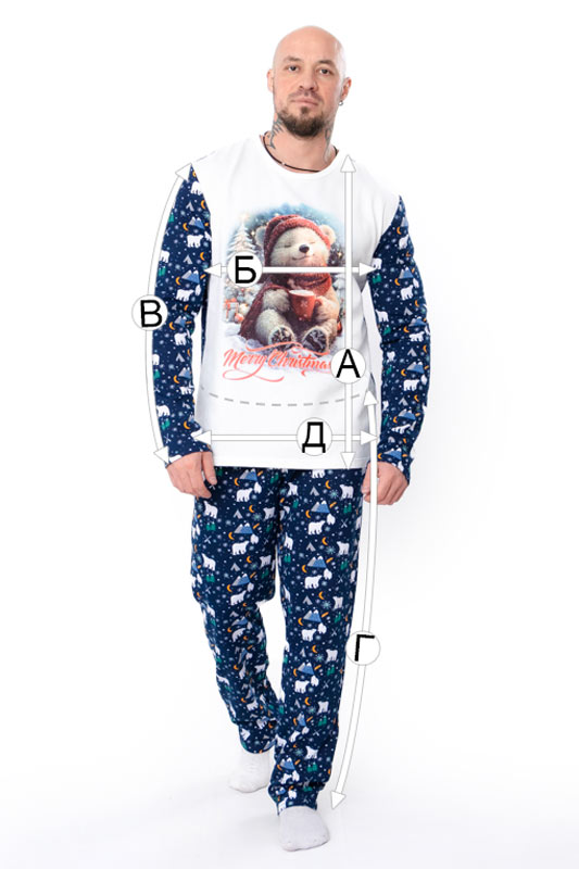 Піжама чоловіча "Family look"