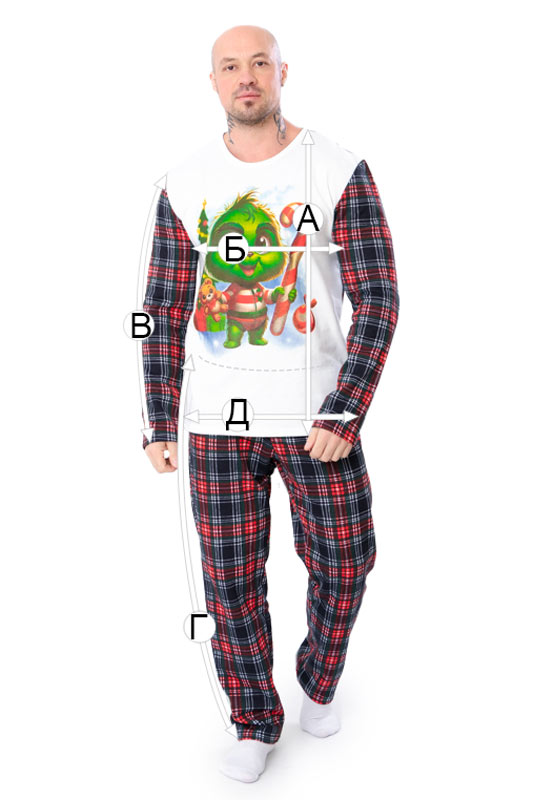 Піжама чоловіча "Family look"