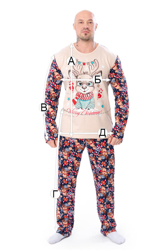 Піжама чоловіча "Family look"